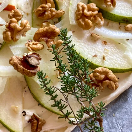 Birnen-Zwiebel-Tarte, Bild 4