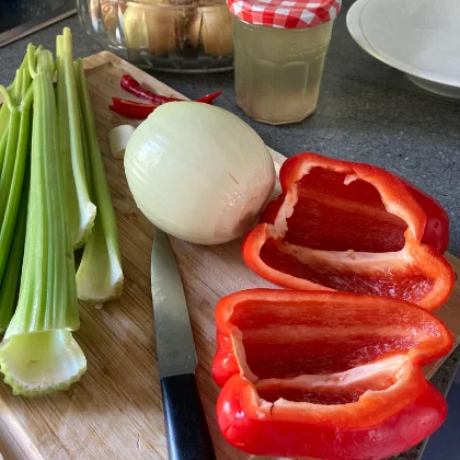 Tagliatelle mit Wildschwein-Bolognese, Bild 3